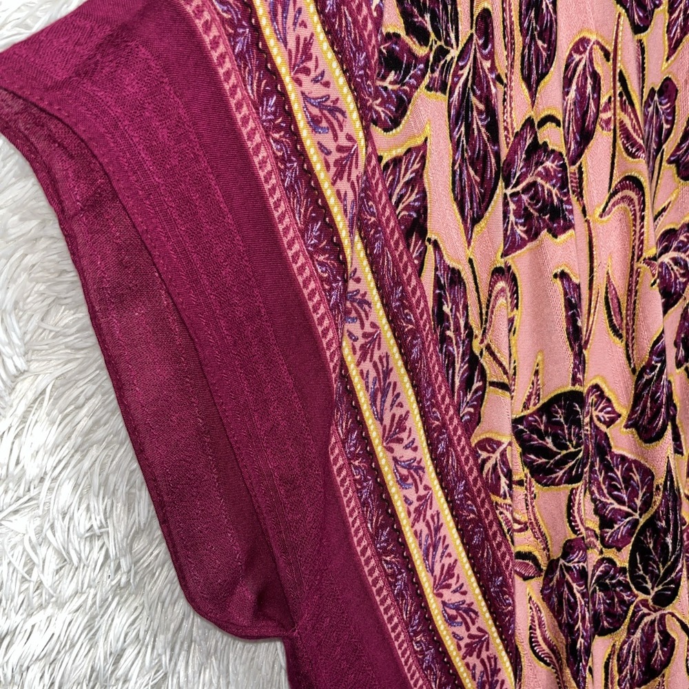 Time and True Women’s Boho Kimono DusterCardigan Size S/M‎ - Picture 9 of 12